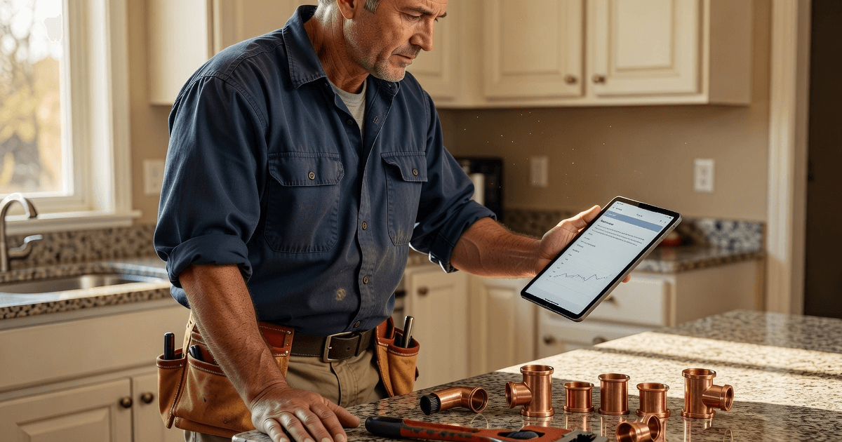 How to Price a Plumbing Job: Labor Rate, Overhead, and Markup